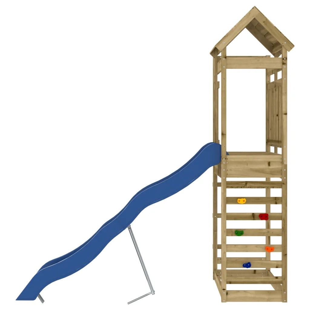 Set da Gioco da Esterno in Legno di Pino Impregnato 3156972