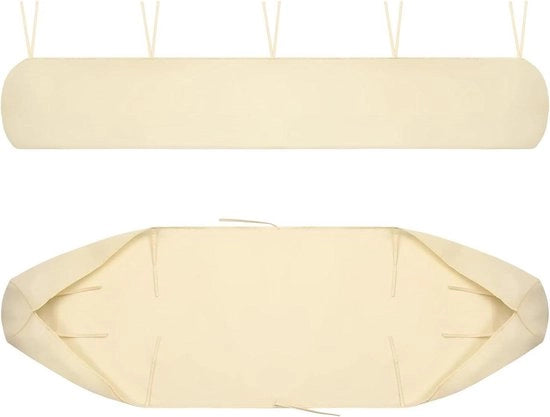 Copertura per pergola esterna - tessuto 420D Oxford - protezione UV - impermeabile - beige - 4 m