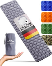 Matras per Campeggio Leggero - Compatta e Comoda - 1 Unità - Blu - Plastica