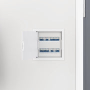 Pannelli di accesso 2 pezzi Bianco letto col.grigio, anthra+ tetto anthra, tubo grigio scuro come campione e collegamento Plastica ABS