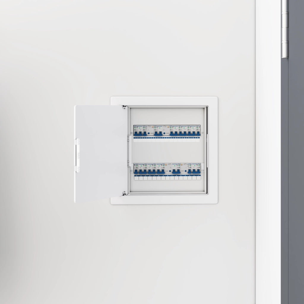 Pannelli di accesso 2 pezzi Bianco letto col.grigio, anthra+ tetto anthra, tubo grigio scuro come campione e collegamento Plastica ABS