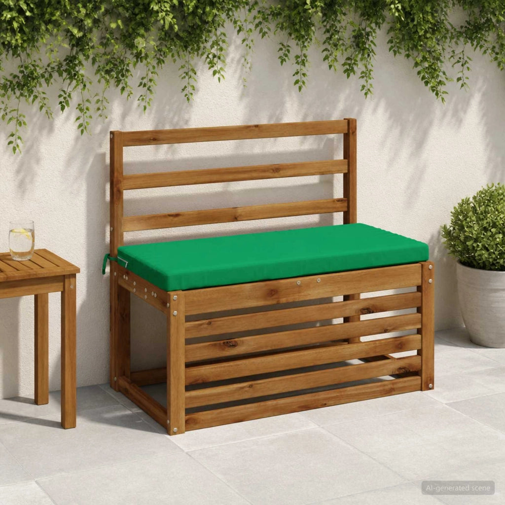 Cuscini per Panchina a 2 Pezzi SOEST 2 pz 100% Poliestere Verde 948715