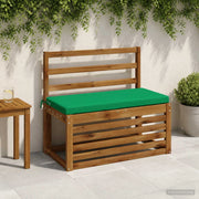 Cuscini per Panchina a 2 Pezzi SOEST 2 pz 100% Poliestere Verde 948715