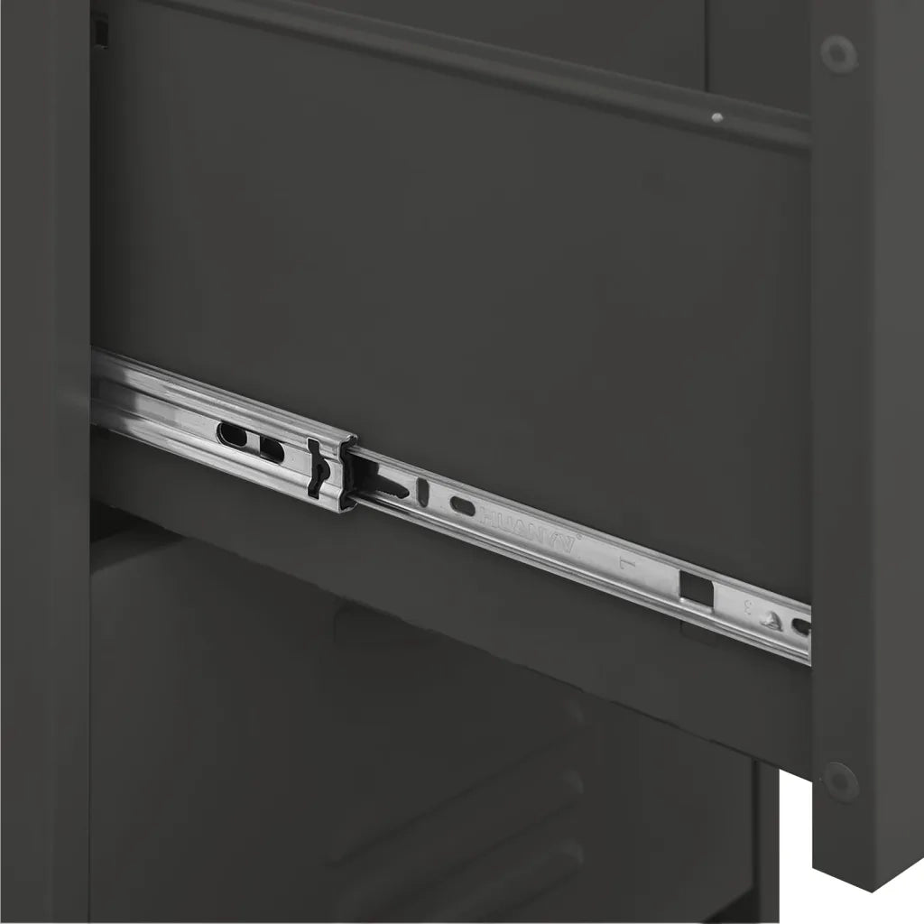 Armadietto Antracite 42,5x35x101,5 cm in Acciaio 336186