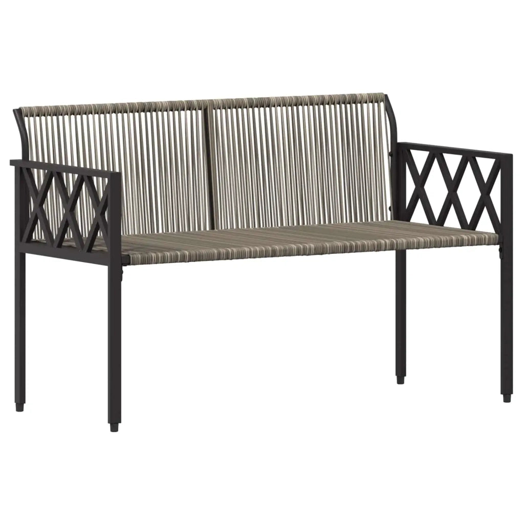 Panchine da esterno 2 -Seater 116 x 56 x 75 cm polyrattan 42025353