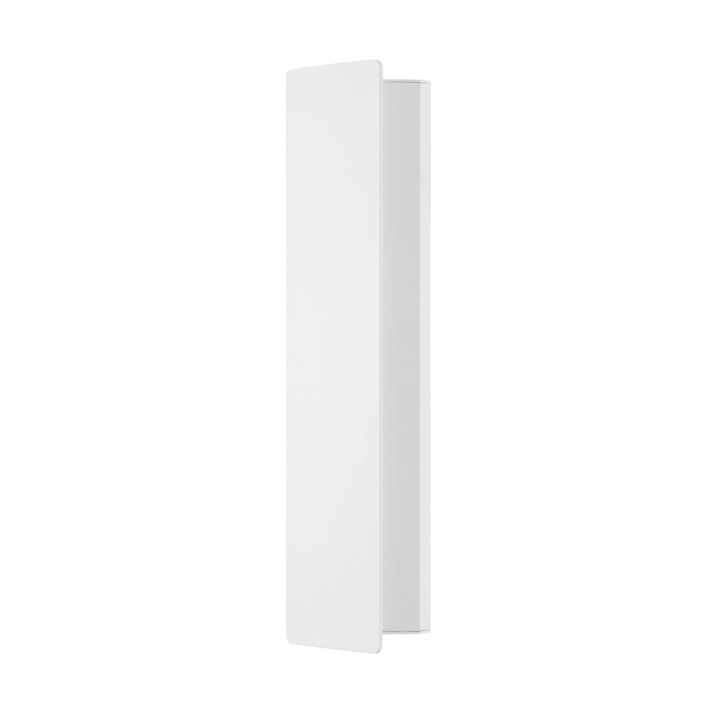 Applique Moderna Zubialde Alluminio Bianco Luce Led Integrato 12W