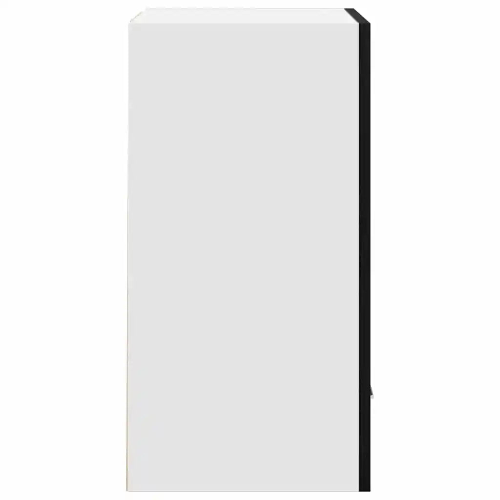 Armadio pensile Lyon 2 pcs Rovere Nero 50 x 31 x 60 cm 863145