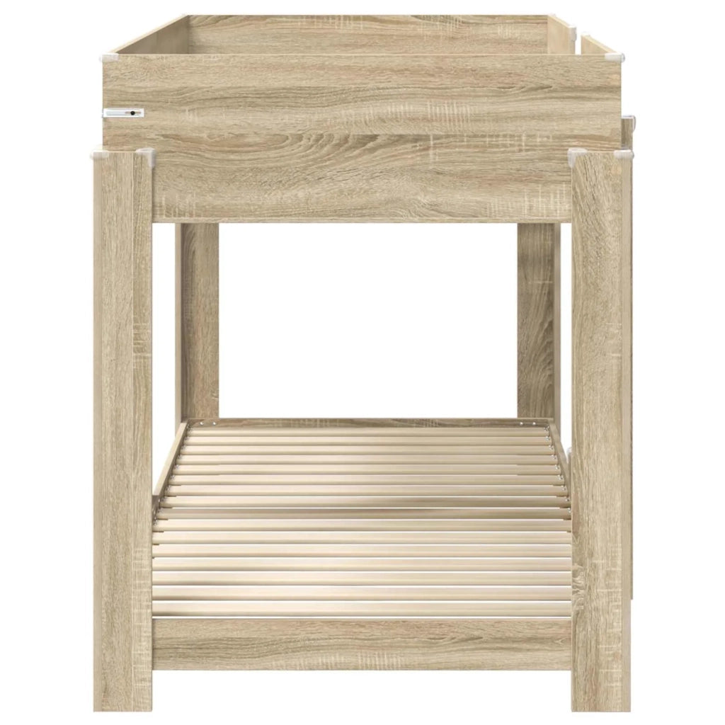 Letto a Castello per Bambini Rovere Sonoma 80 x 200 cm 3410525