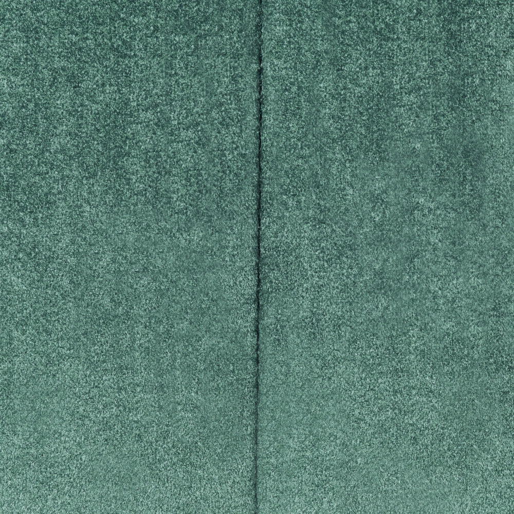 Set di 2 sedie da bar in velluto verde smeraldo gambe in acciaio nero senza braccioli set da pranzo salotto soggiorno moderno