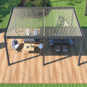 Pergola bioclimatica OmbrÃ©a VS autoportante 4x8M