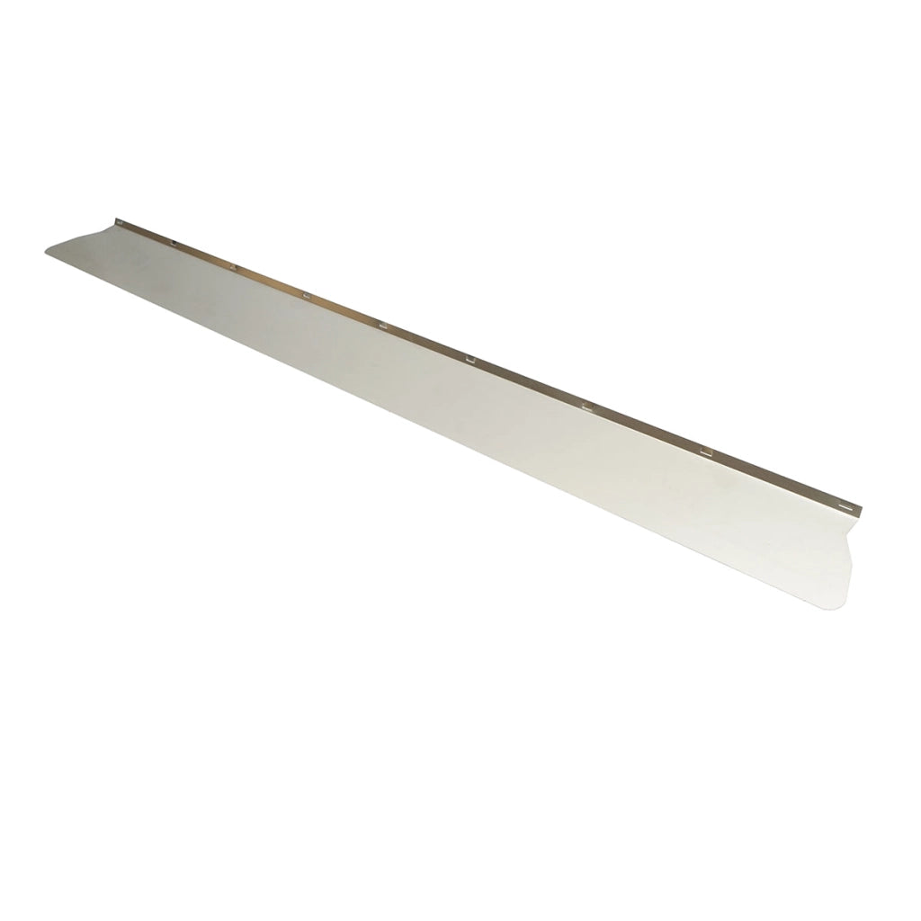 Frattazzo professionale in acciaio inox da 95 cm con 2 lame 8,8 × 100 cm