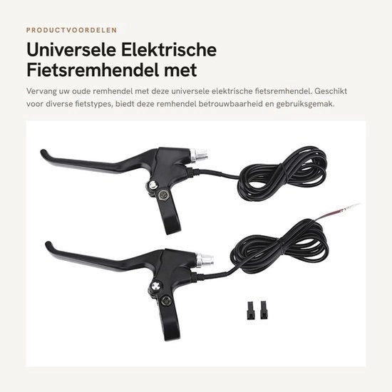 Freno elettrico universale per bicicletta con cavo di freno