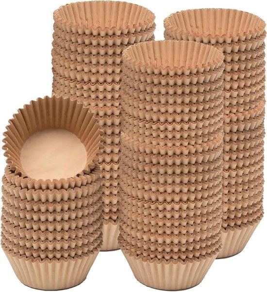 500 muffin in forma di cupcake, inerte, qualità alimentare, forme per la cottura (dimensione standard)