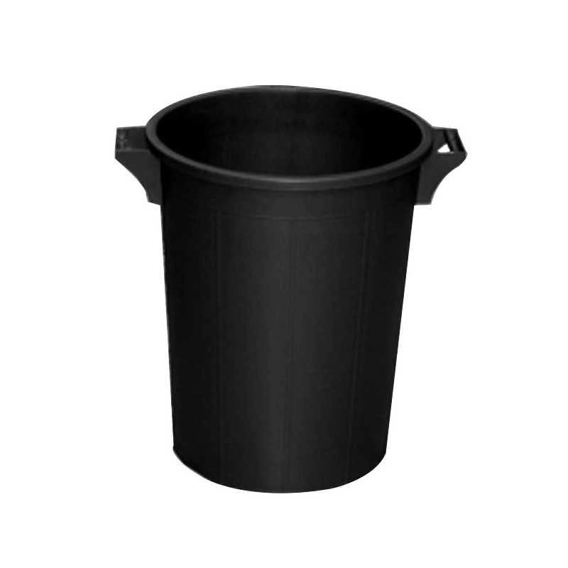 Bidone Immondizia Nero 41 h 49 L 50 Ics