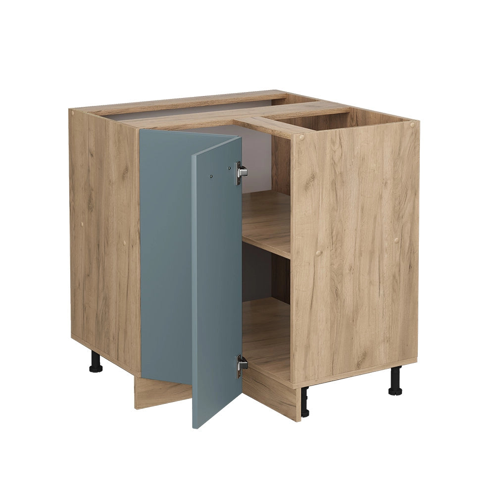Vicco Mobile ad angolo cucina Grigio-blu 75.6 cm senza piano di lavoro