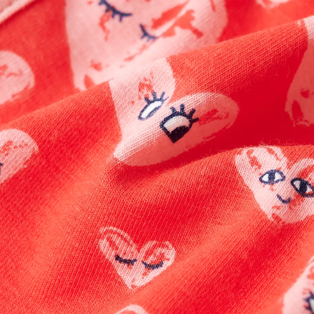 Pantaloncini per Bambini con Coulisse Rossi 128 CFW2355523