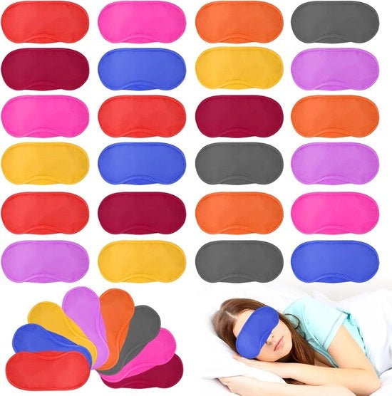 Occhiali da Sonno Colorati - Adatti per Uomini, Donne e Bambini - 40 Pezzi