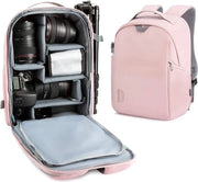 Borsa impermeabile nera per accessori fotocamera DSLR per uomo e donna
