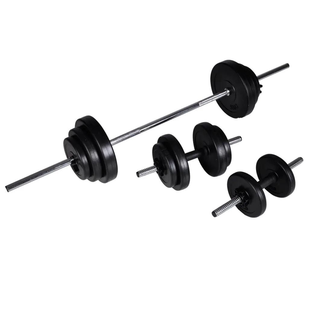 Stazione per Squat con Bilanciere e Set di Manubri da 30,5 kg CFW1727710