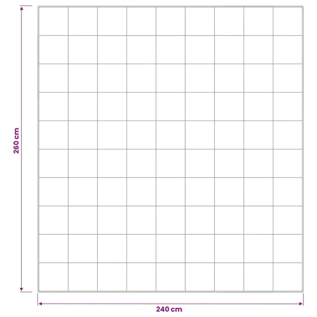 Piumone 240x260 cm Inverno 450 GSM Lana Australiana Bianco 42042881