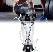 Shaker proteine 350 ml - Mok elettrico auto-temprante - Mixatore acqua shaker - Per proteine cremose fitness - Shaker cacao caffè latte.