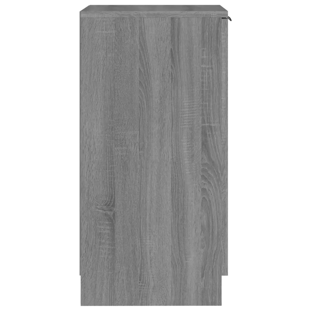 Scarpiera-Scaffale per scarpe Grigio Sonoma 30x35x70 cm in Legno Multistrato