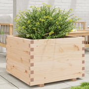 Fioriera da Giardino 70x70x49,5 cm in Legno Massello di Pino 847363