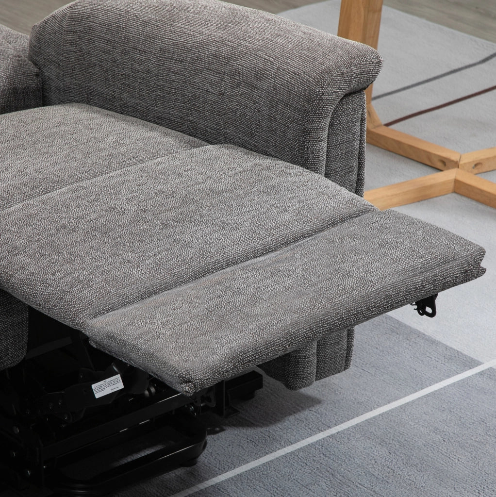 Poltrona relax elettrica alzapersona grigia 170 kg