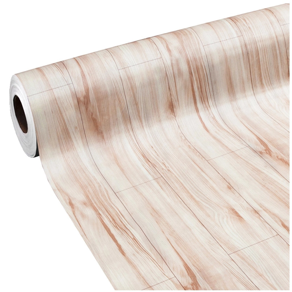 Pavimento PVC 140x700 Cm Rivestimento Rotolo Vinile 30 Misure Design Legno Parquet Venato Dis A