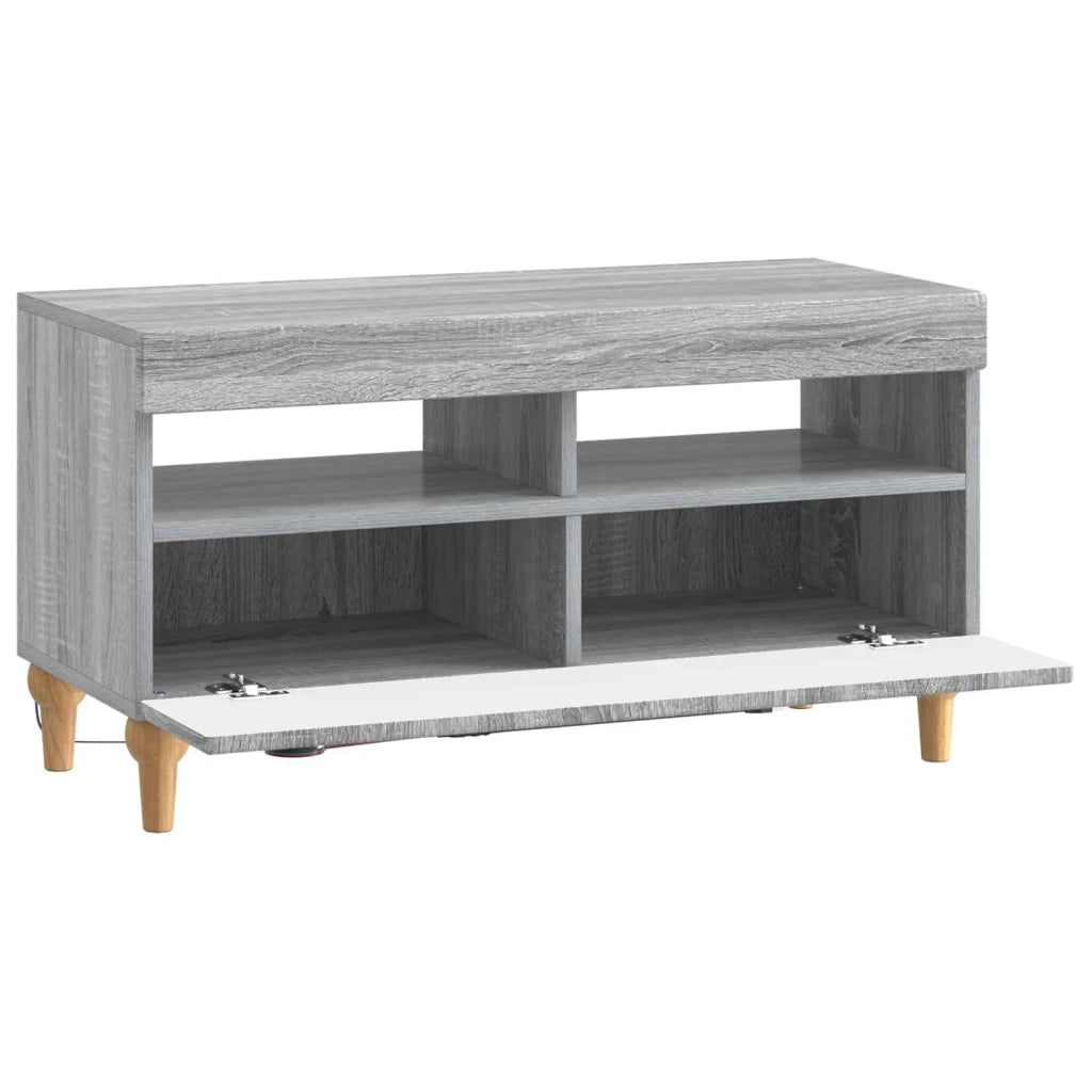 Mobile TV LED Sonoma grigio Legno ingegnerizzato 896341