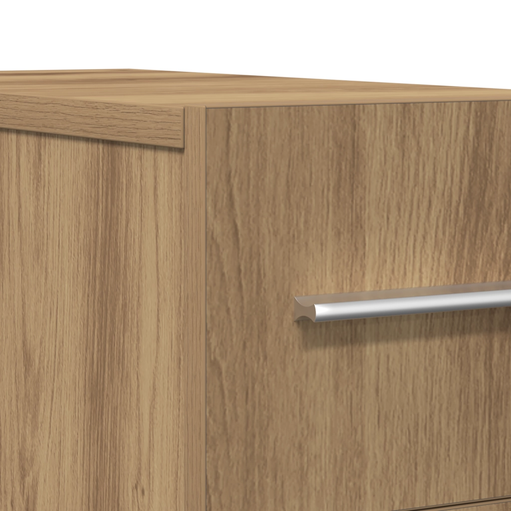 Armadio da farmacia  in rovere artigianale 20x45,5x60 cm in legno ingegnerizzato