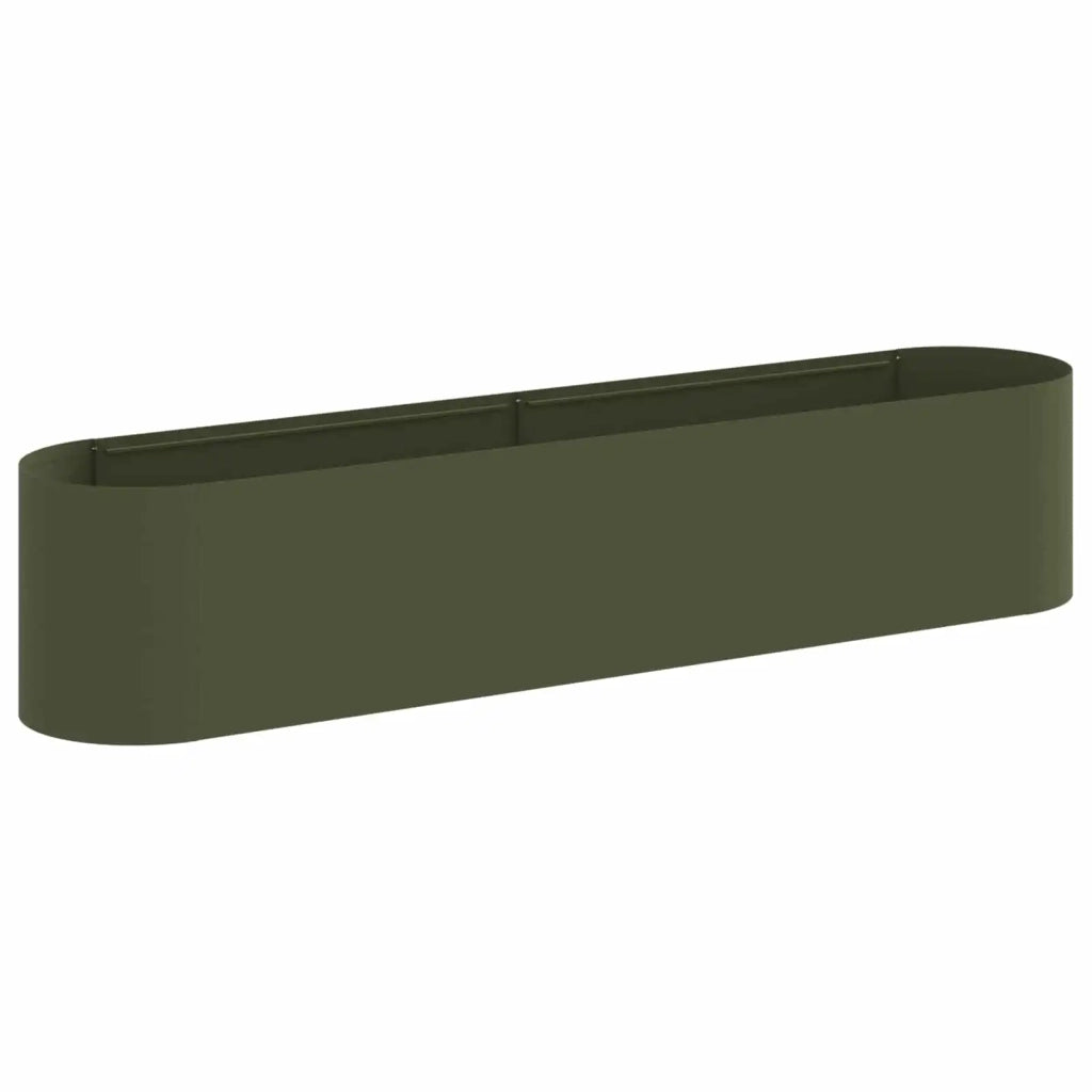 Letto rialzato da giardino Verde Oliva 200 x 40 x 40 cm 8011694