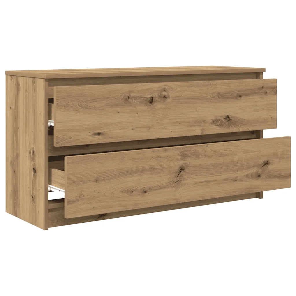 Mobile TV Rovere Artigianale 100x35x54 cm in Legno Multistrato 861813