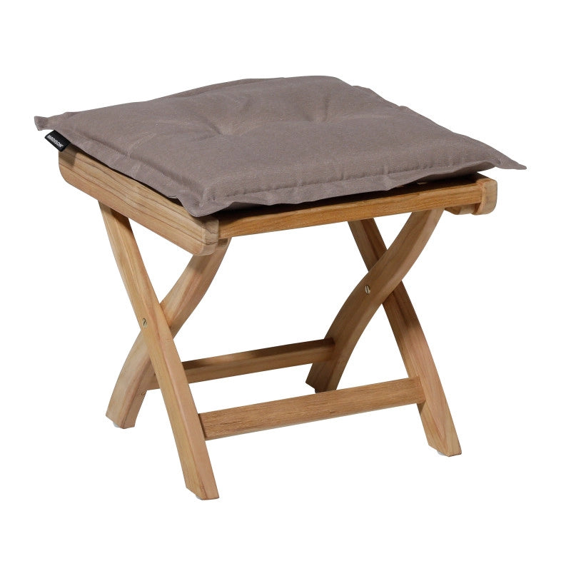 Coussin d'assise PANAMA 50 x 50 cm - MADISON SÃ©rie Classique - Taupe