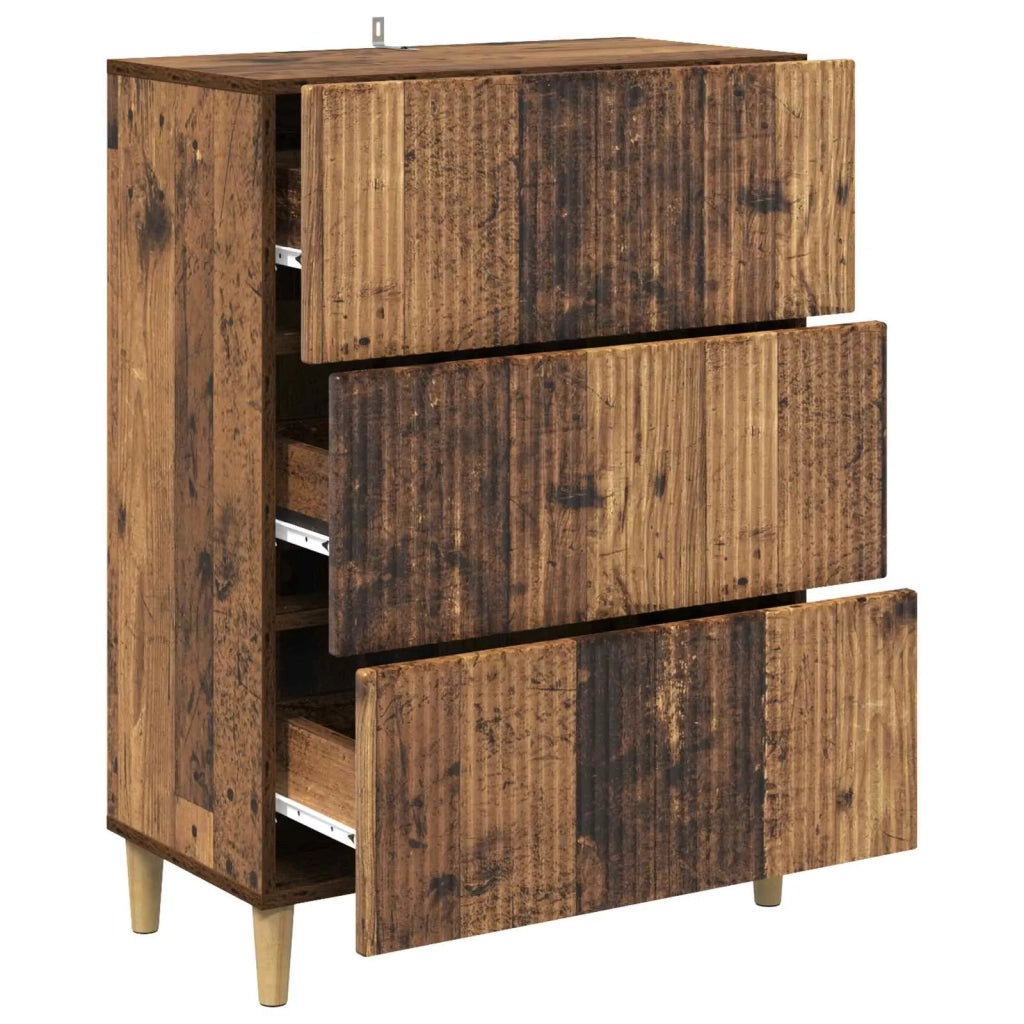 Mobile con Cassetti Legno antico 66 x 34,5 x 90 cm 894613