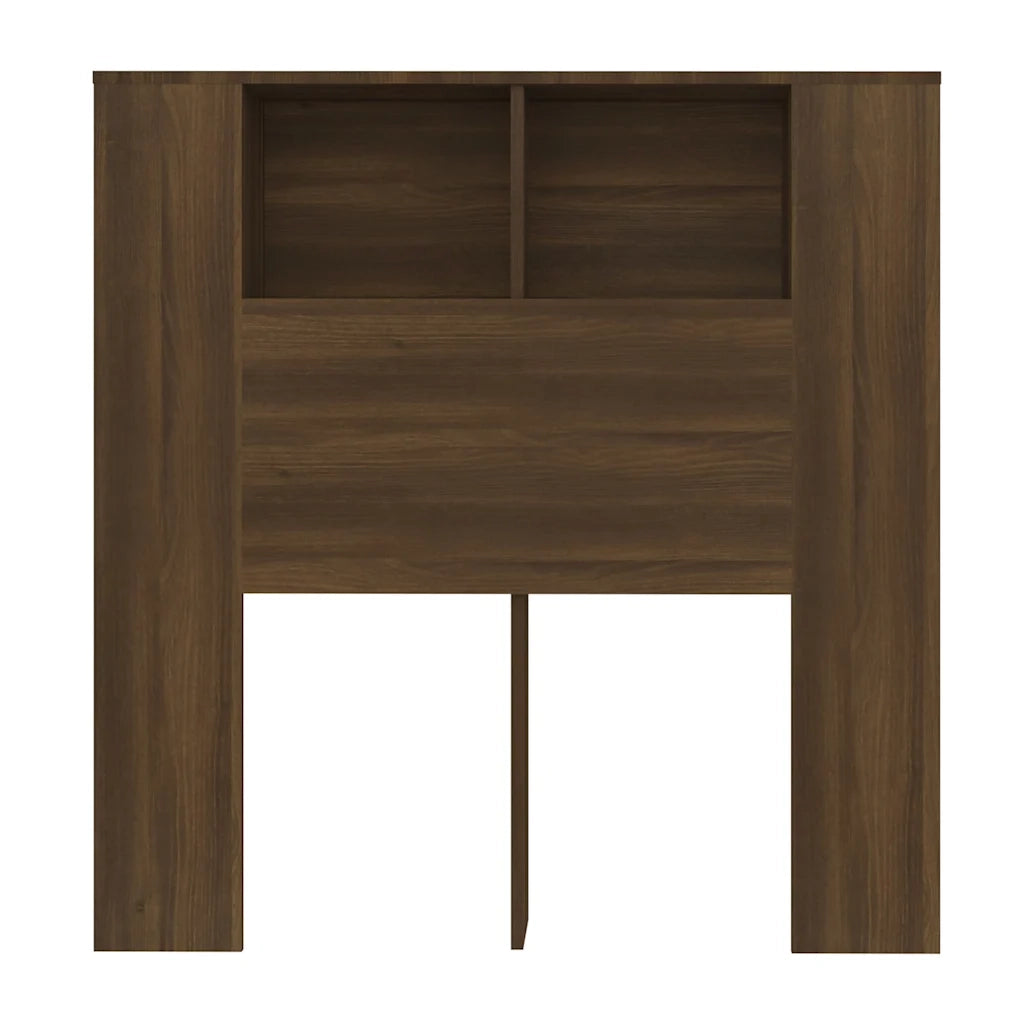 Testiera con Scomparti Rovere Marrone 100x18,5x104,5 cm