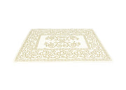 Tappeto Da Bagno Disegno Augusta Colore Beige Modello O.B. - 45x60 - Beige