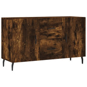 Credenza | Madia | Buffet da pranzo | Armadio da pranzo Rovere Fumo 100x36x60 cm in Legno Multistrato