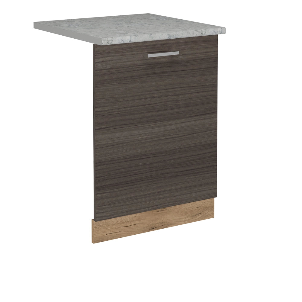 Pannello frontale della lavastoviglie R-Line Grigio nobile/Rovere dorato 60 cm, PL Marmo Vicco