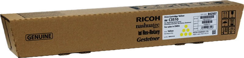 Ricoh 842507 cartuccia toner 1 pz Originale Giallo