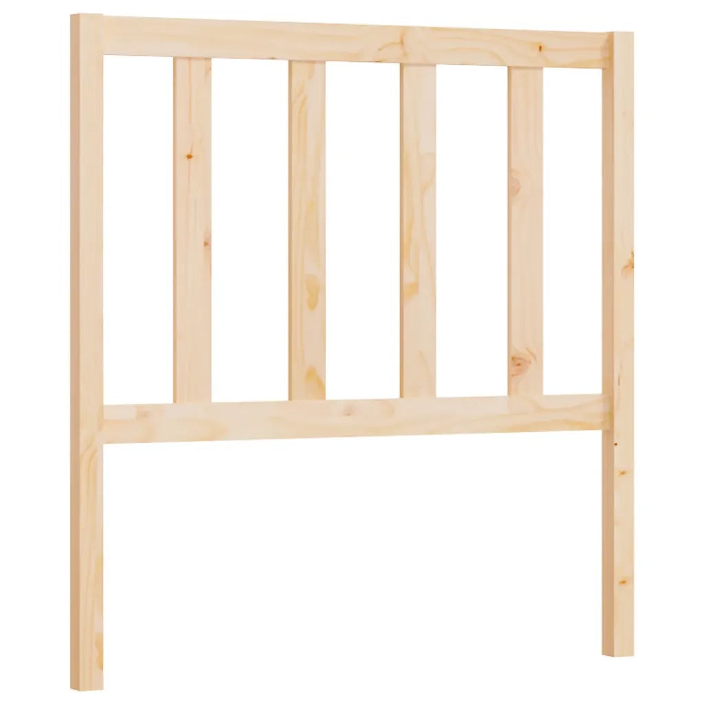 Testiera per Letto-Testata-Testiera Decorativa 96x4x100 cm in Legno Massello di Pino 907582