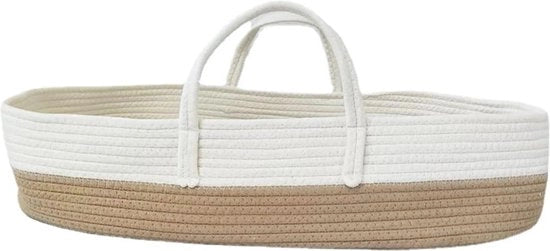 Culla Modulare per Bambini con Corda di Cotone - Topper Utilizzabile per Culla a Soglia