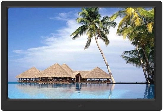 Display digitale fotolijst 15,4 pollici - Alta risoluzione e visualizzazione multifunzionale con supporto USB e SD