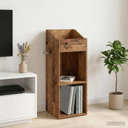 Mobile porta vinili Legno antico 36 x 36 x 95,5 cm 8012832