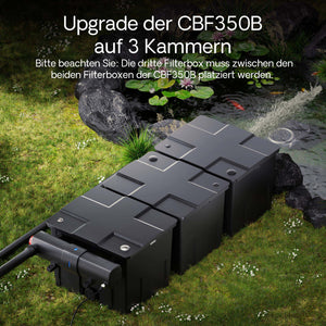 Set di upgrade 2 per filtro bio a flusso continuo CBF-350C per aumento di volume a 90.000 l