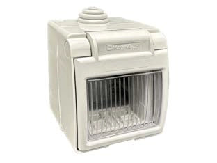 SCATOLA PORTAFRUTTI DA PARETE 2 POSTI IP55- - (1570) - 6 pezzi MARLANVIL