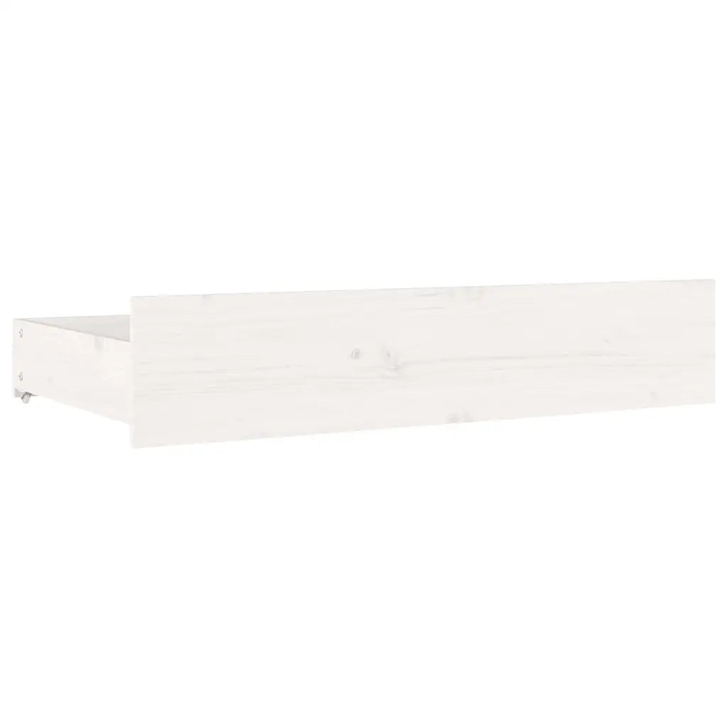 Giroletto con Cassetti-Struttura Letto con contenitore Bianco 140x200 cm 928232