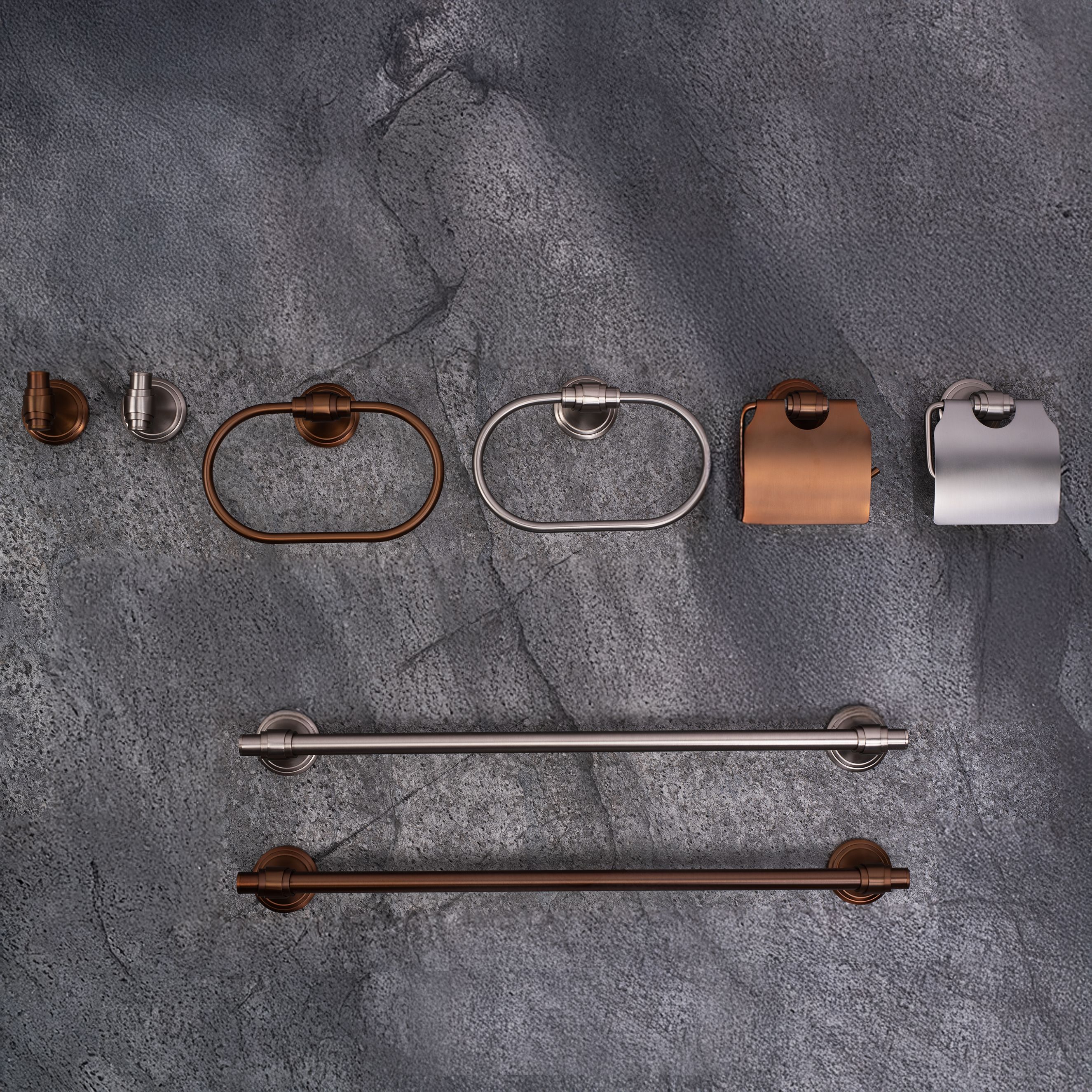 Appendiabiti Da Bagno 16101 Aristo Brushed Gold