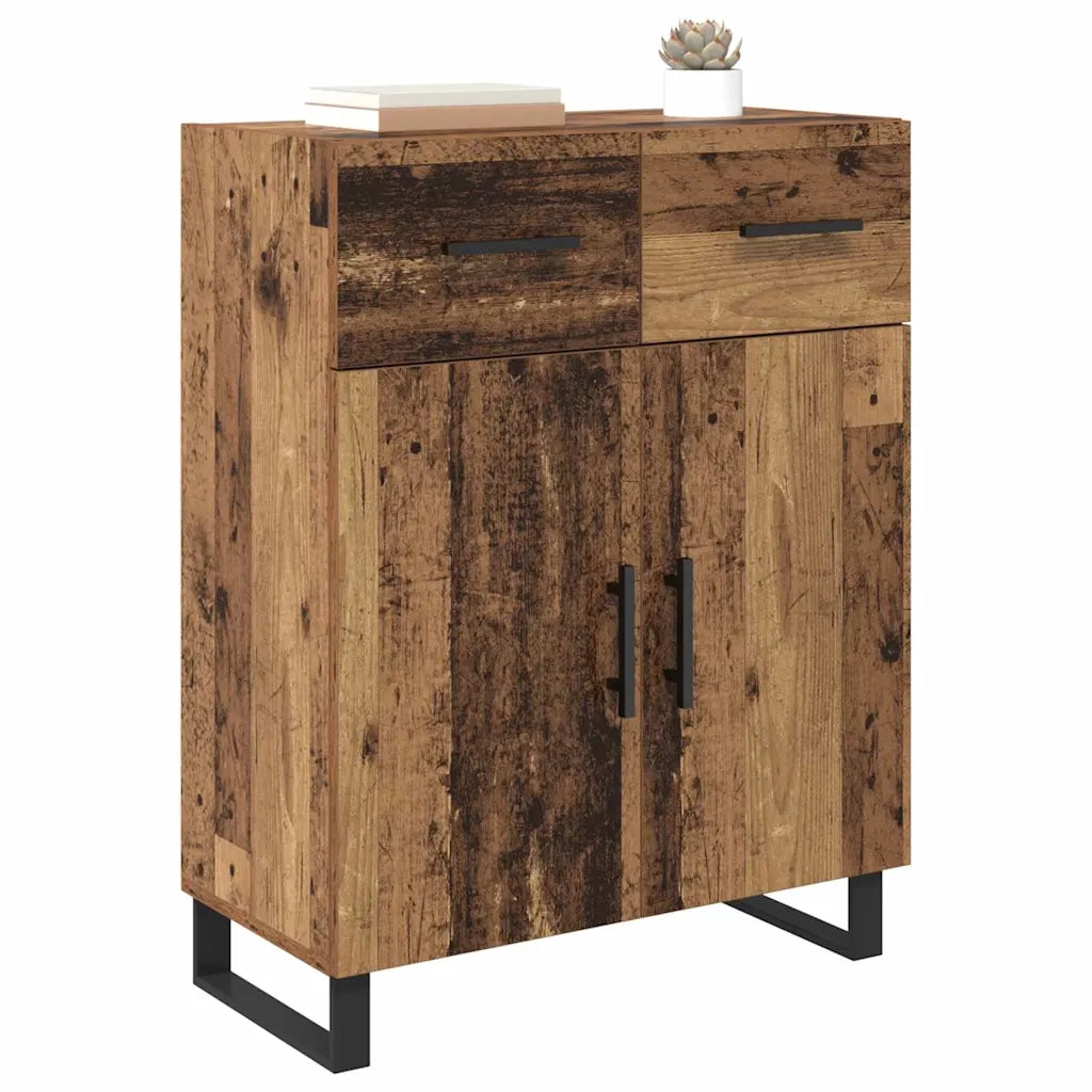 Credenza-Buffet-Armadio da cucina Legno vecchio 69,5 x 34 x 90 cm Legno multistrato 779018