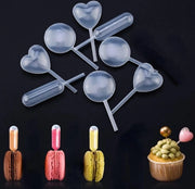 150 pezzi Pipette a 2ml per trasferimento di plastica per cupcake - Cupcake - Fragole